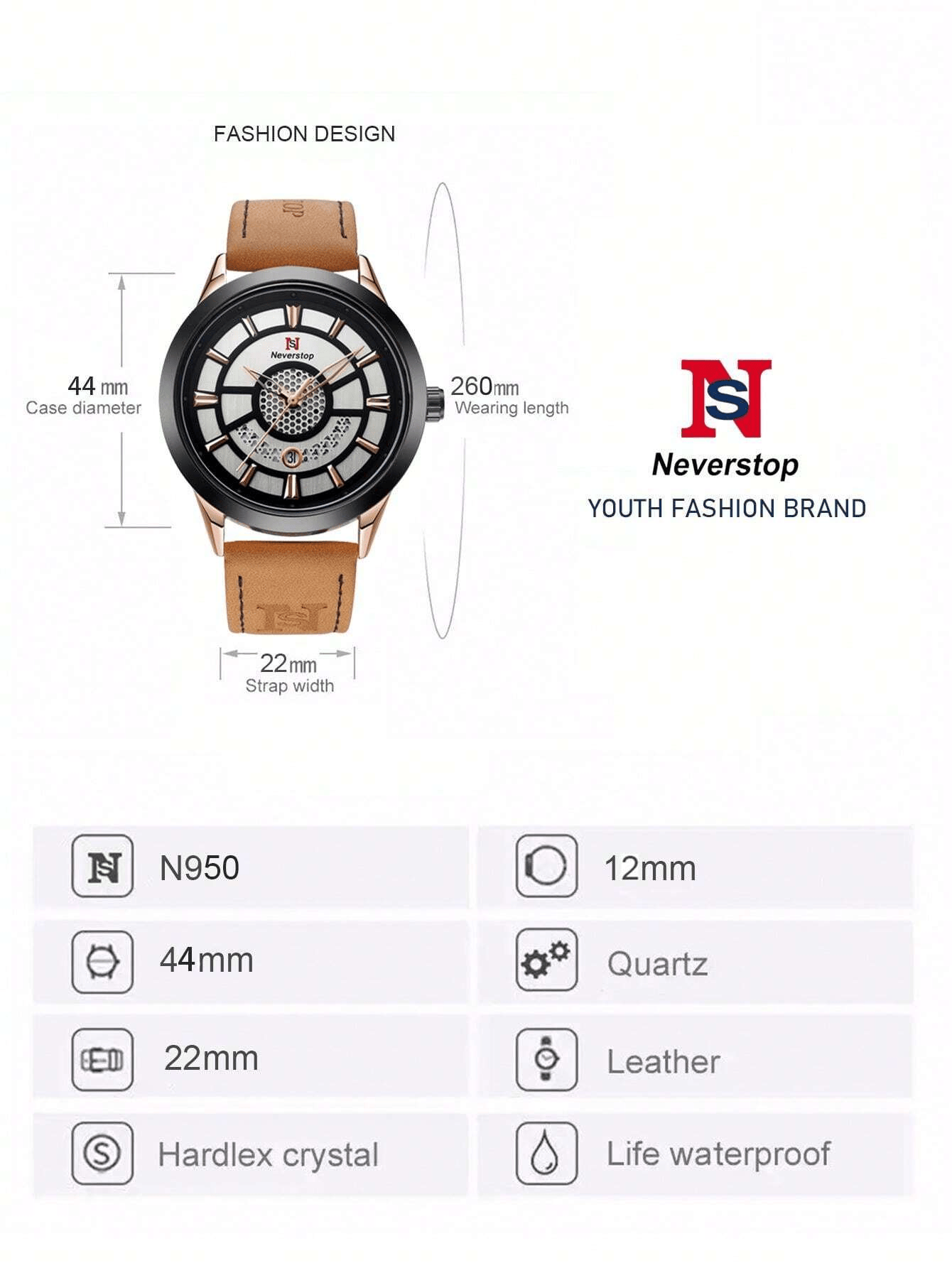 New-Ns Wristwatche For Men N950